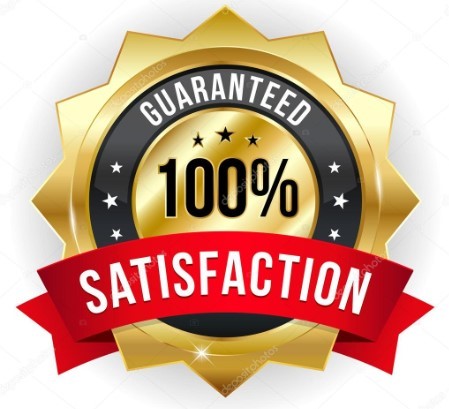 Contact us Satisfaction Guarantee